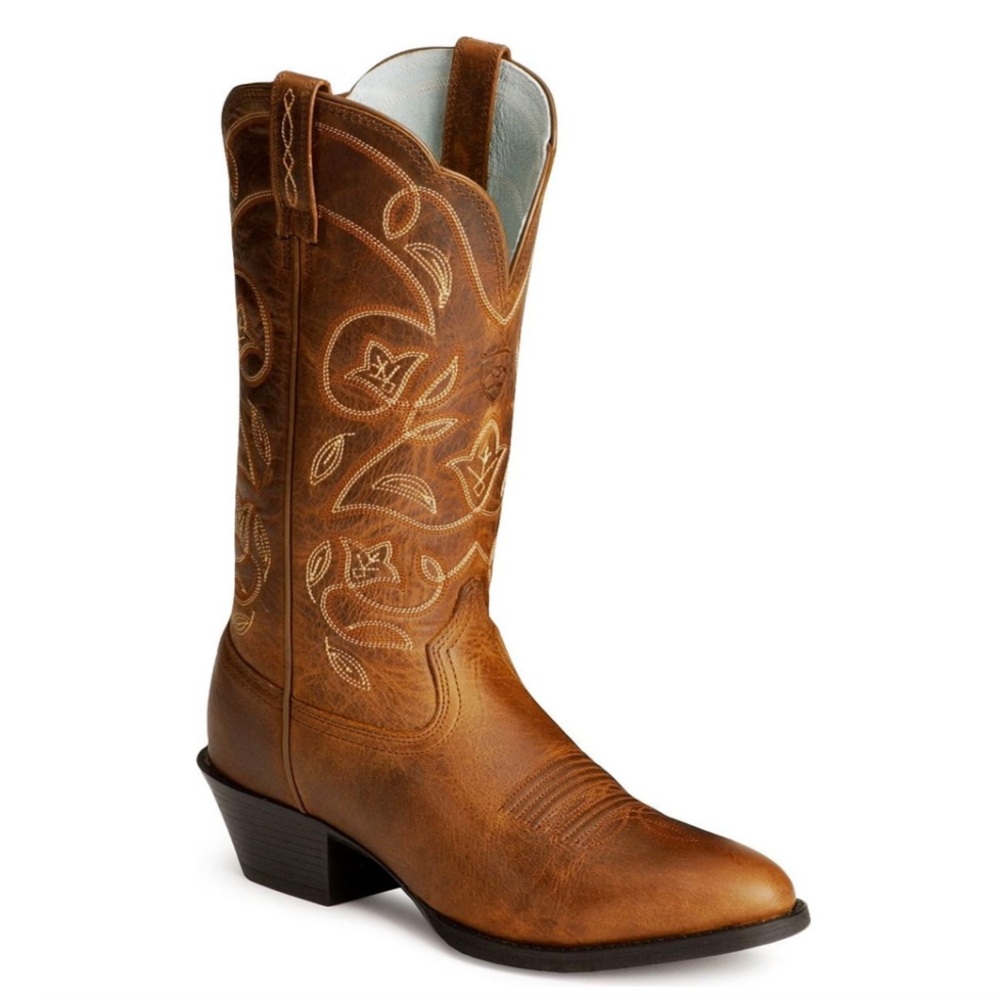 ARIAT WOMEN'S HERITAGE WESTERN WESTERN PERFORMANCE BOOTS - MEDIUM TOE SIZE 7.5 B